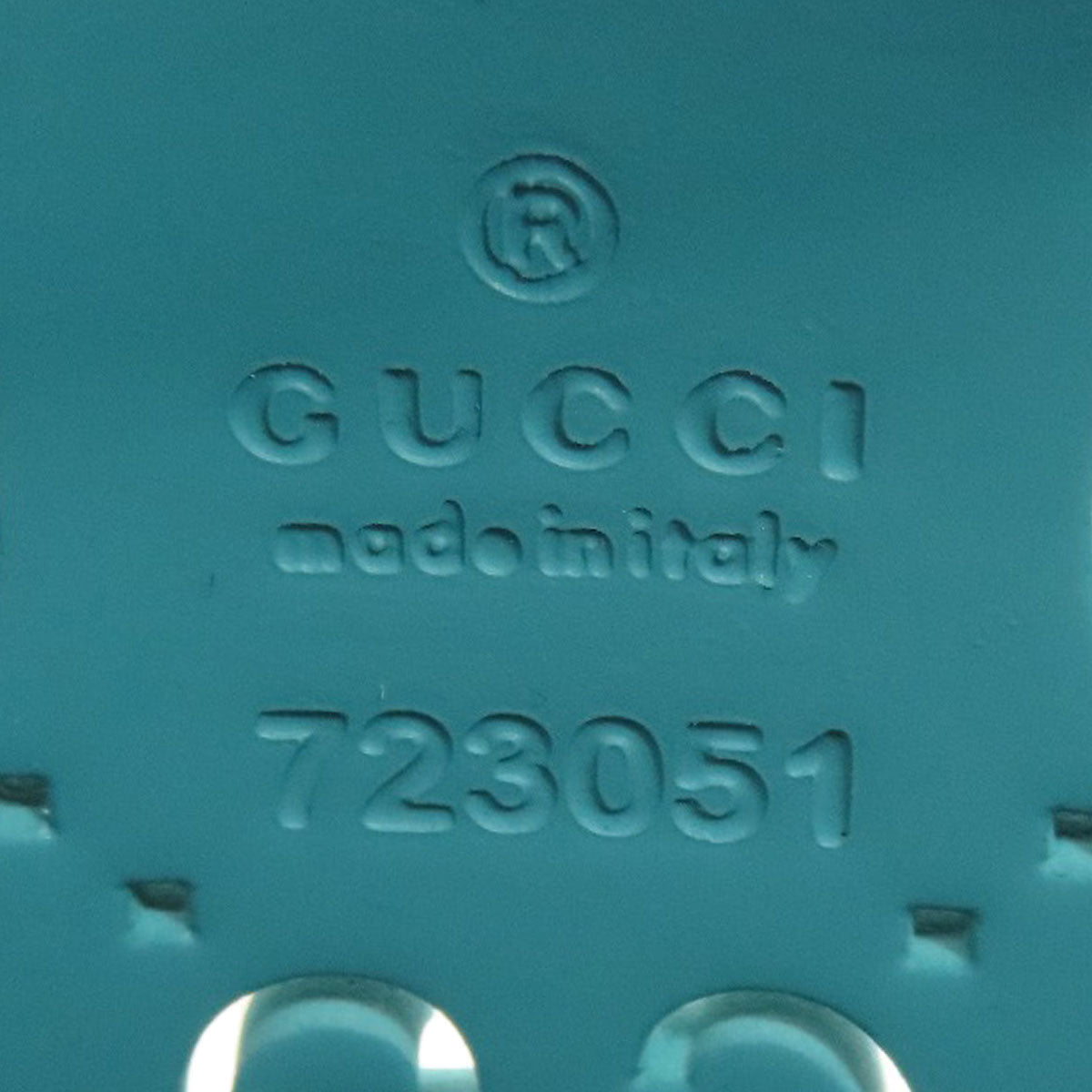 GUCCI 723051 Children's GG Cutout Tote Bag Rubber Ladies [Used]