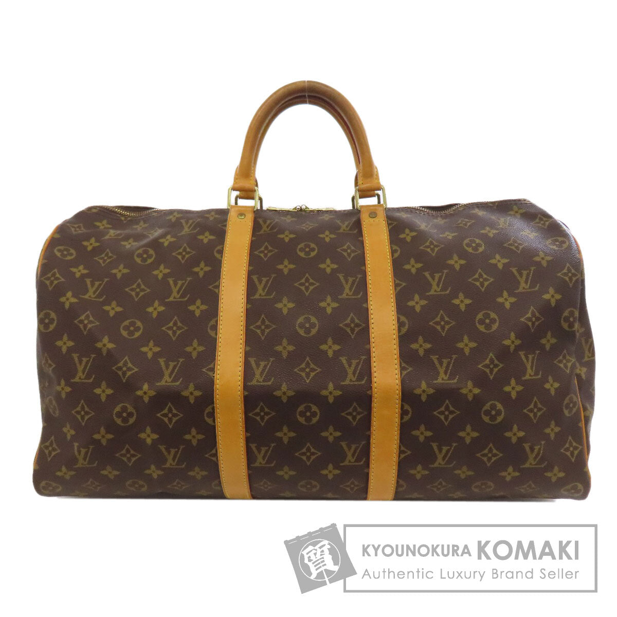 LOUIS VUITTON M41416 Kiepol 50 Boston bag Monogram canvas Ladies [Used]