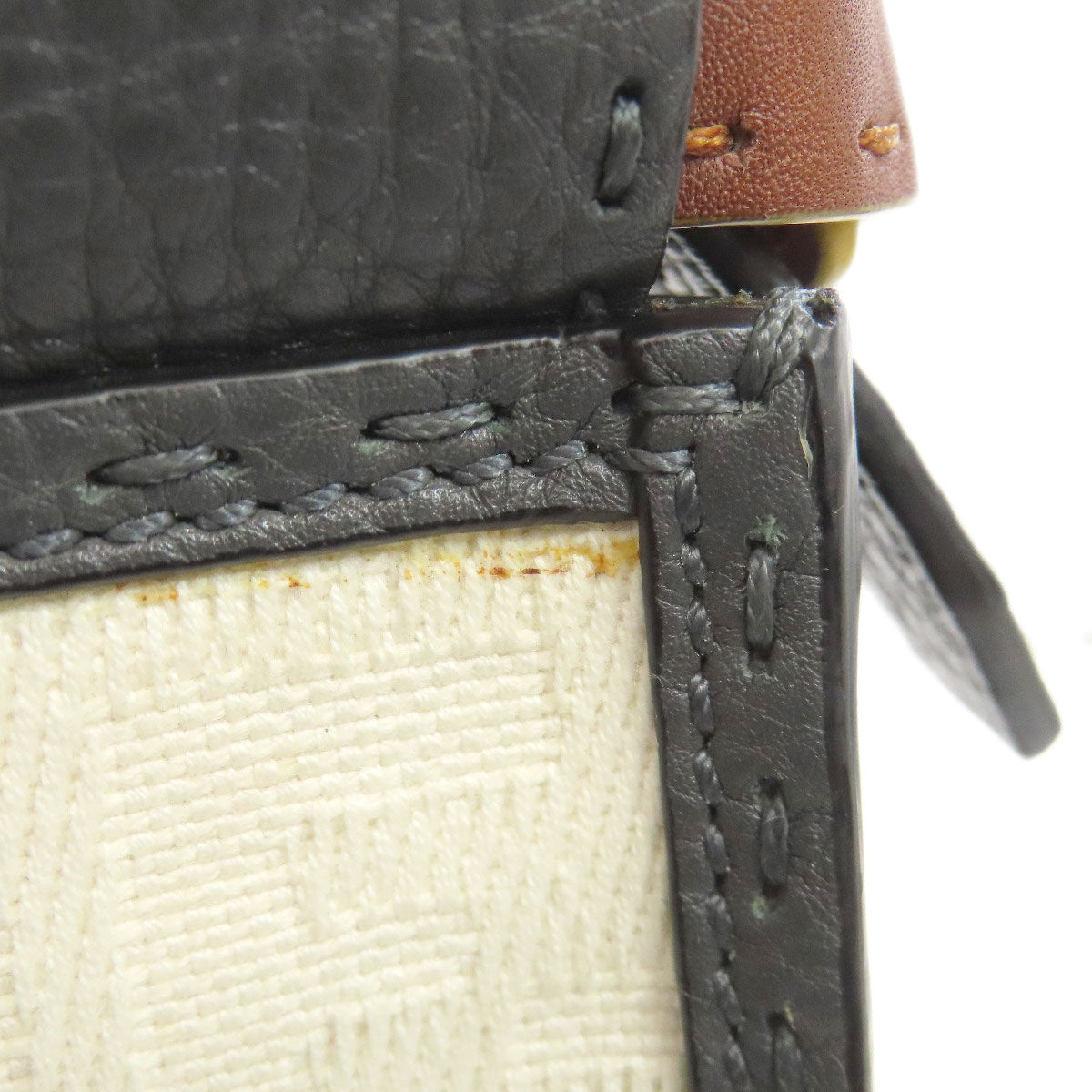 フェンディ ピーカブー フィット セレリア 2WAY ハンドバッグ キャンバス/レザー レディース 【中古】【FENDI】