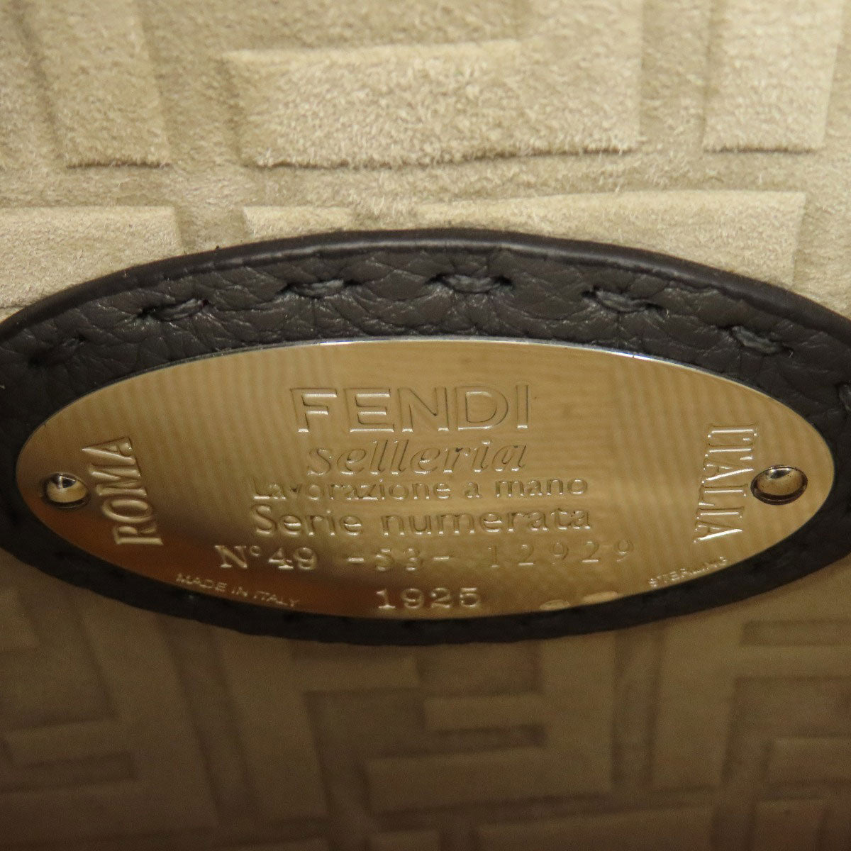 フェンディ ピーカブー フィット セレリア 2WAY ハンドバッグ キャンバス/レザー レディース 【中古】【FENDI】