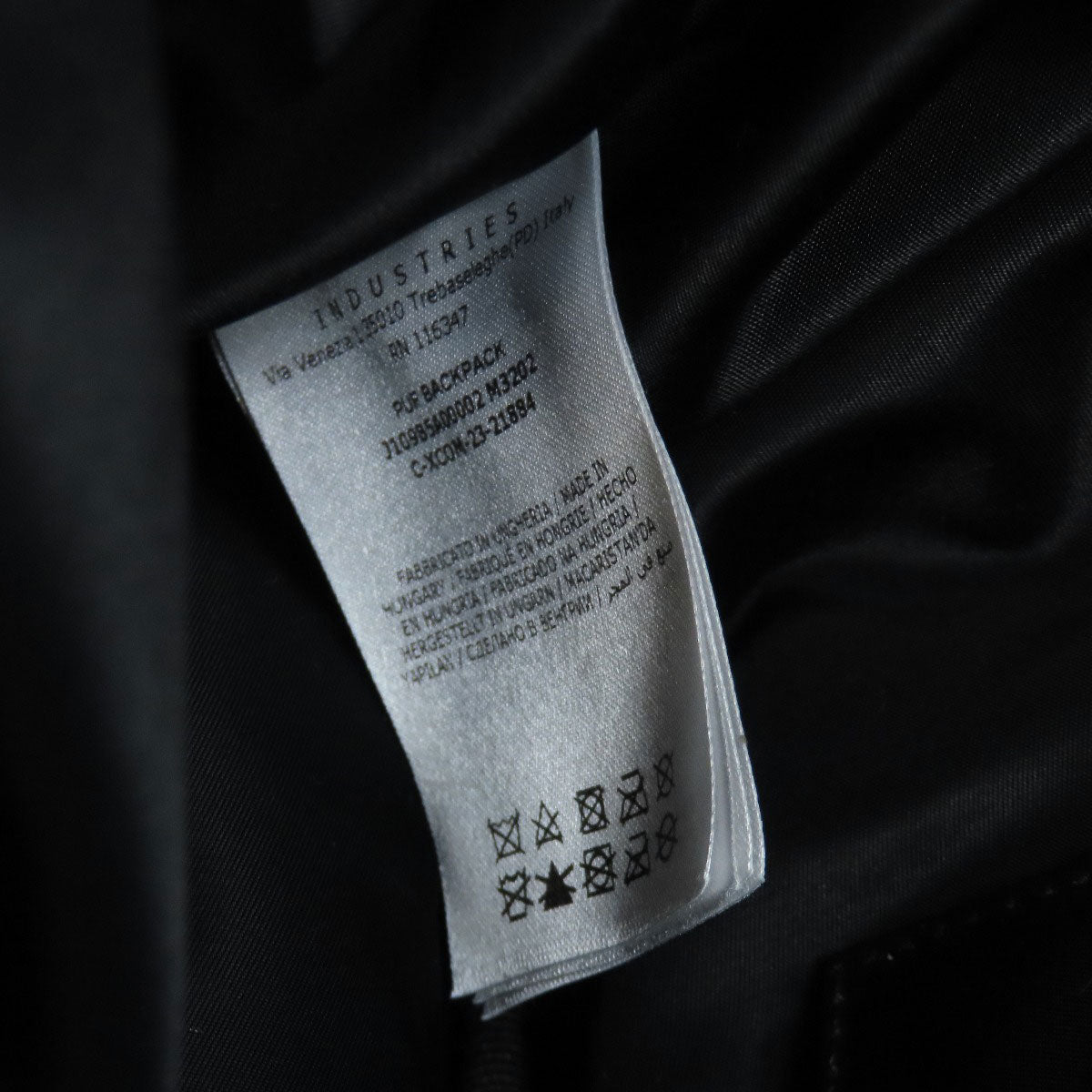 MONCLER logo Backpack Â· Daypack Nylon Ladies [Used]