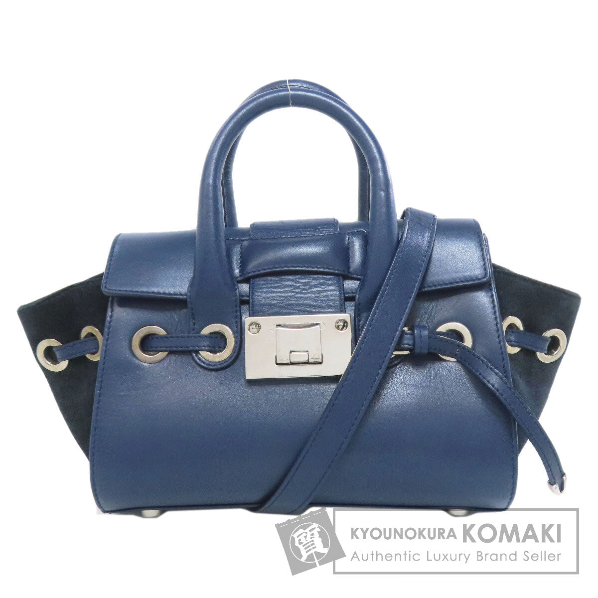 Jimmy Choo 2WAY Handbag Leather Ladies [Used]