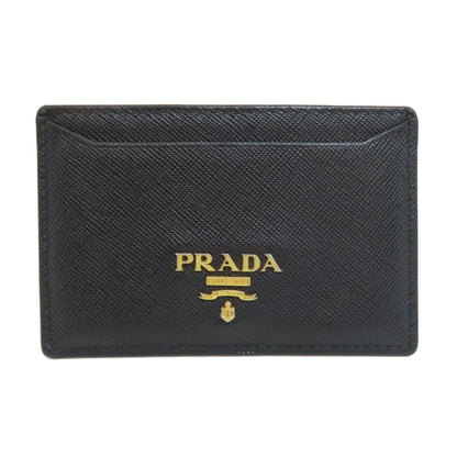 PRADA logo Card Case Safiano Ladies [Used]