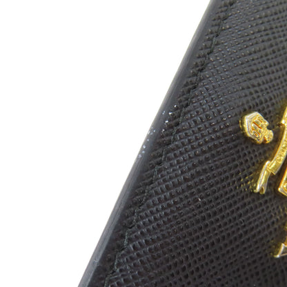 PRADA logo Card Case Safiano Ladies [Used]