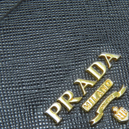 PRADA logo Card Case Safiano Ladies [Used]