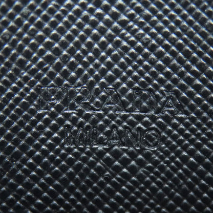 PRADA logo Card Case Safiano Ladies [Used]