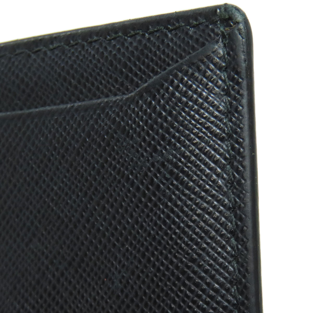 PRADA logo Card Case Safiano Ladies [Used]