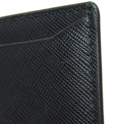 PRADA logo Card Case Safiano Ladies [Used]