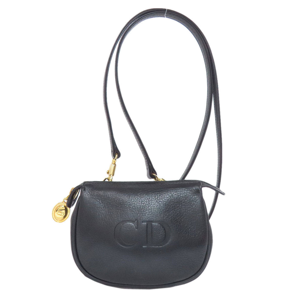 CHRISTIAN DIOR Shoulder pouch Shoulder Bag Calf Ladies [Used]