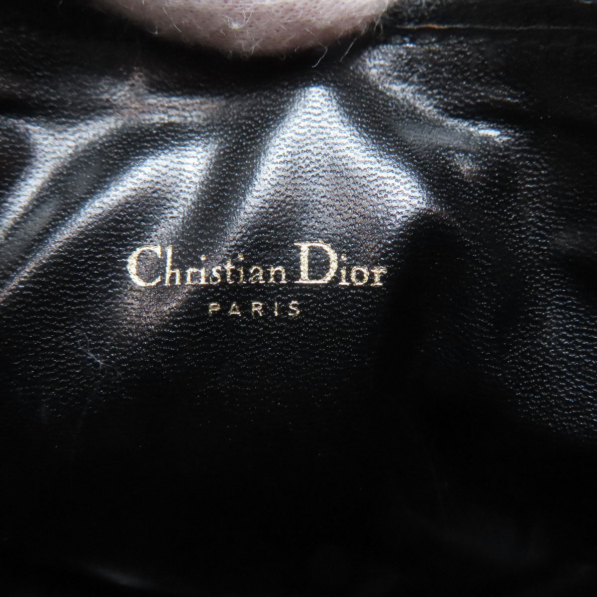 CHRISTIAN DIOR Shoulder pouch Shoulder Bag Calf Ladies [Used]