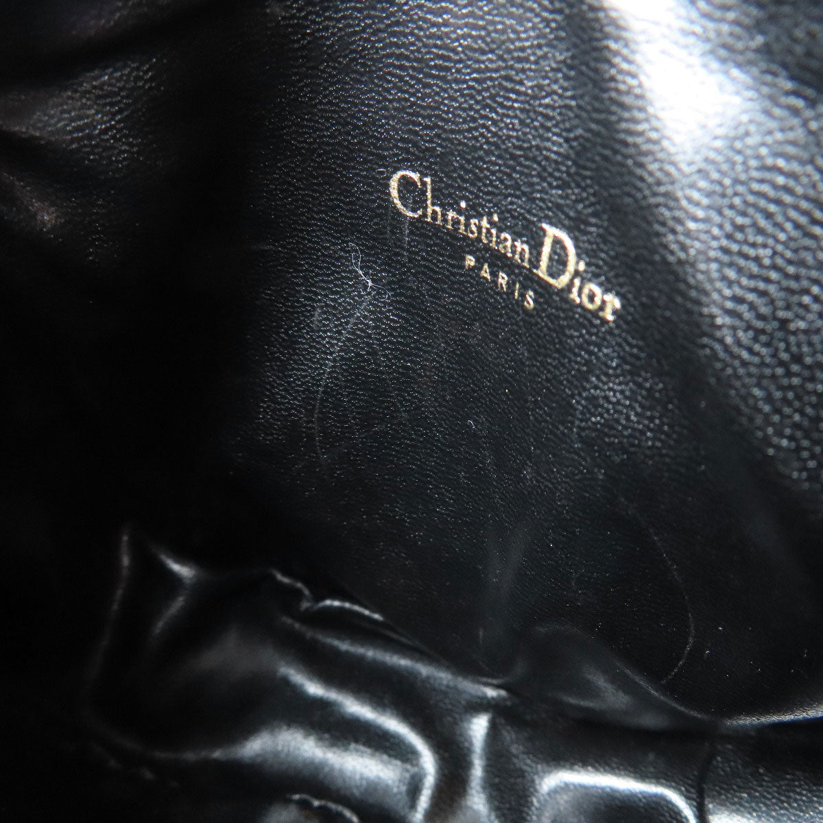 CHRISTIAN DIOR Shoulder pouch Shoulder Bag Calf Ladies [Used]