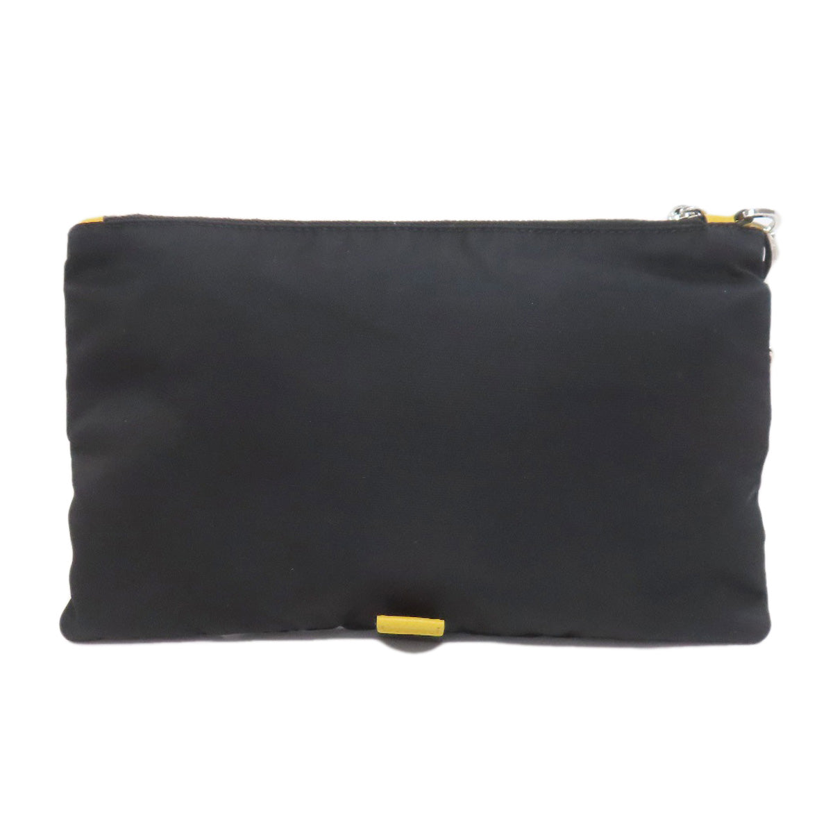 PRADA 2NH011 Logo Hardware Clutch bag Nylon Ladies [Used]