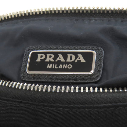 PRADA 2NH011 Logo Hardware Clutch bag Nylon Ladies [Used]