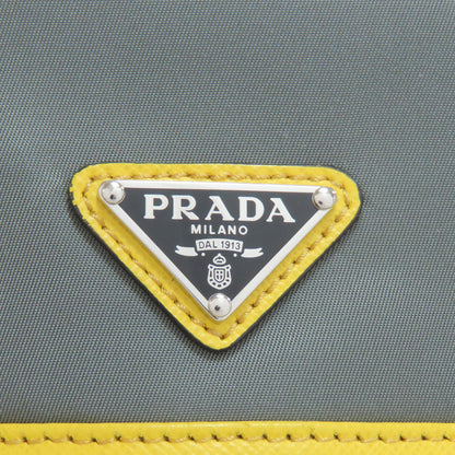 PRADA 2NH011 Logo Hardware Clutch bag Nylon Ladies [Used]