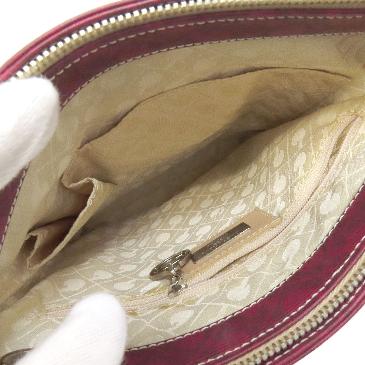 GHERARDINI logo Shoulder Bag PVC Ladies [Used]