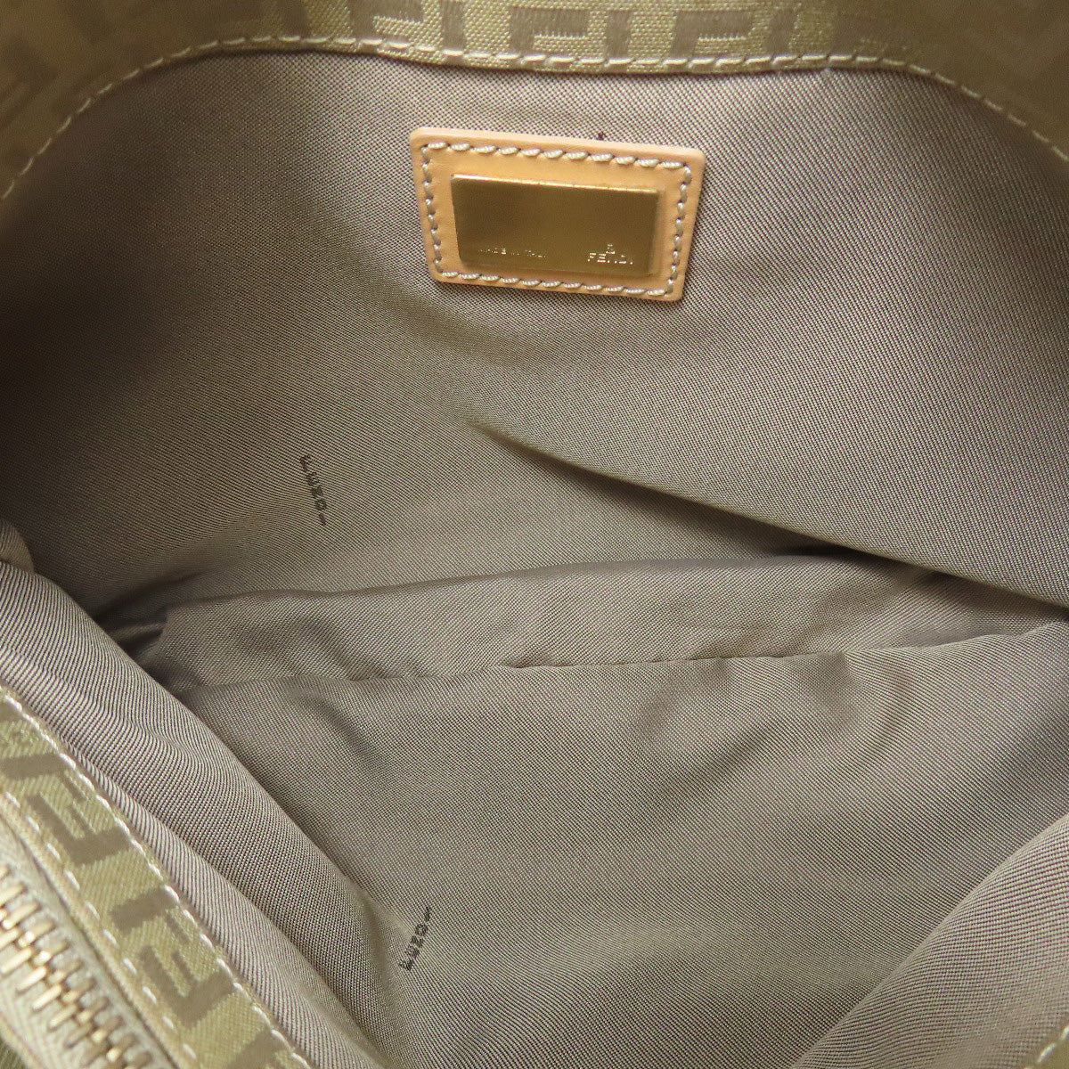 FENDI Zucca pattern Handbag Canvas Ladies [Used]