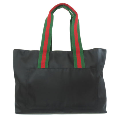 GUCCI 802172 Large Tote Sherry Line Tote Bag Nylon Ladies [Used]