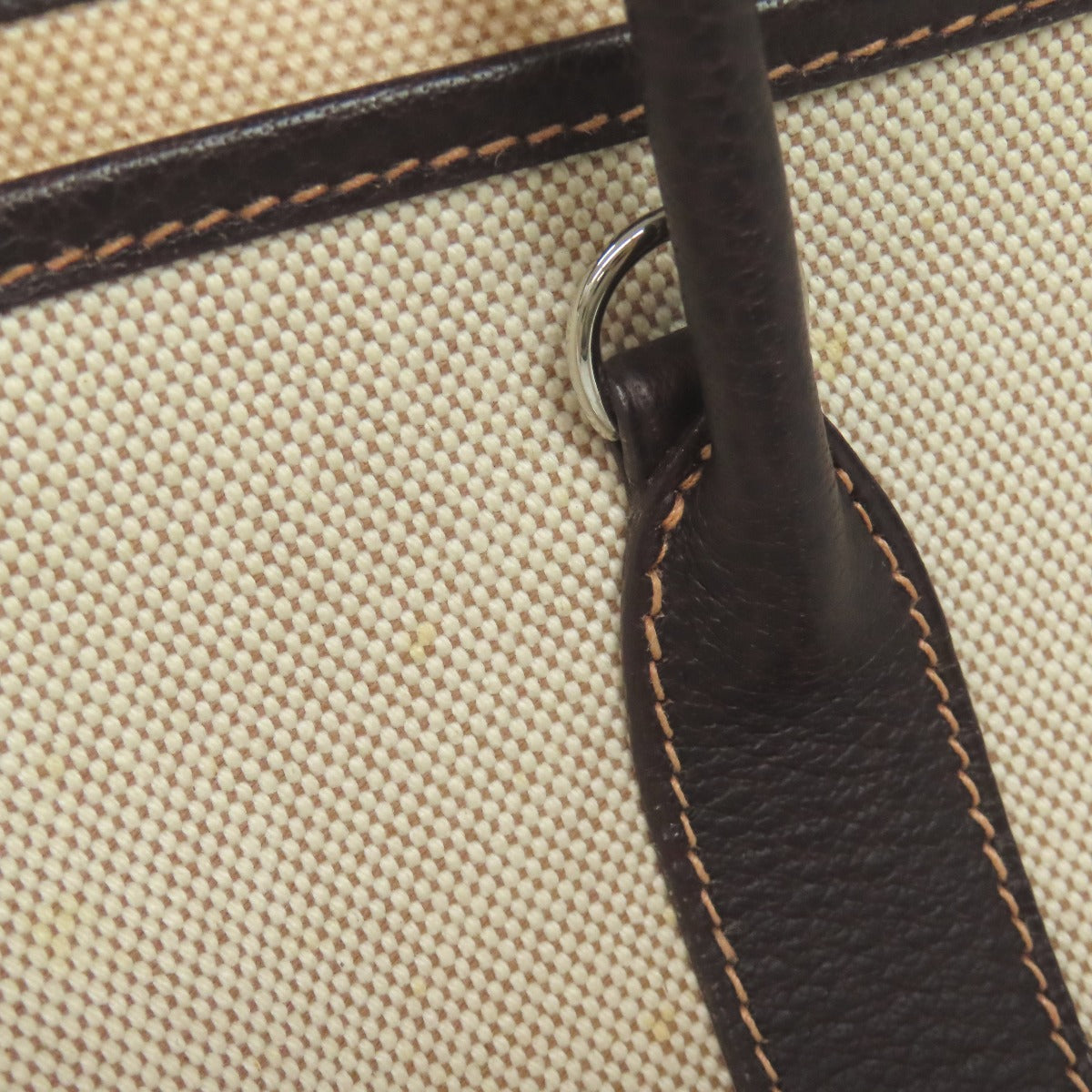 HERMES Garden Party TPM Maron SilverHardware Handbag Towar Ladies [Used]