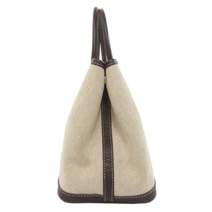 HERMES Garden Party TPM Maron SilverHardware Handbag Towar Ladies [Used]