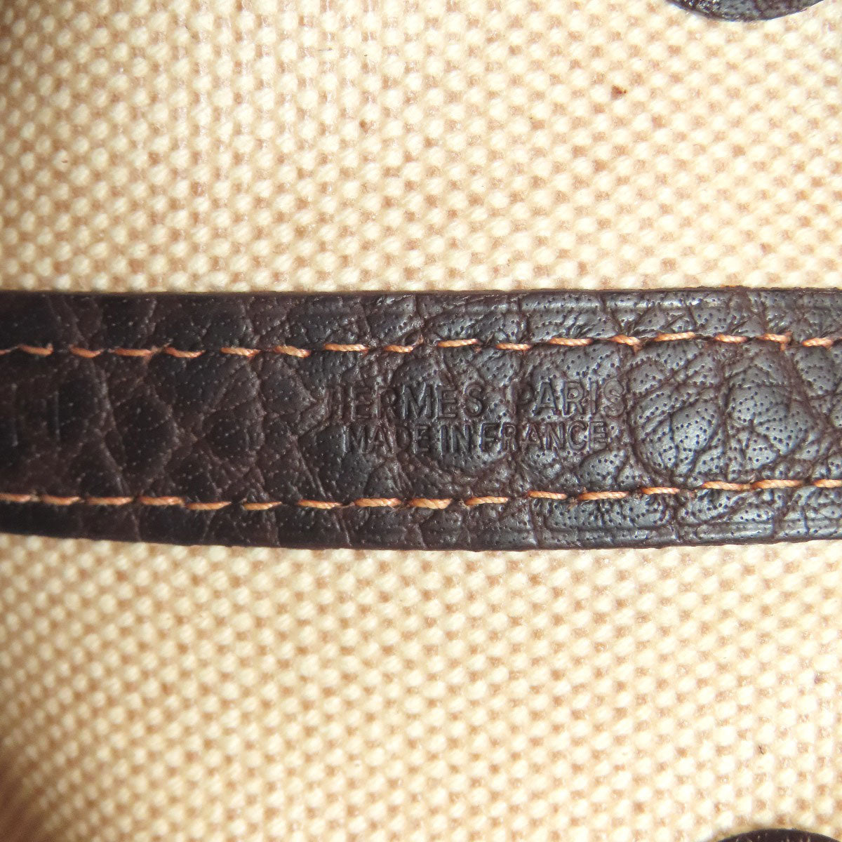 HERMES Garden Party TPM Maron SilverHardware Handbag Towar Ladies [Used]