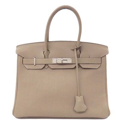 HERMES Birkin 30 SilverHardware Handbag Togo Ladies [Used]