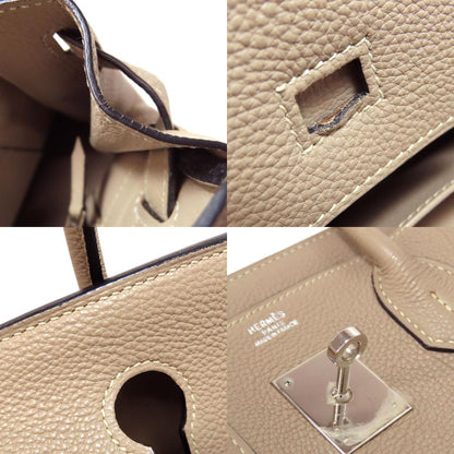 HERMES Birkin 30 SilverHardware Handbag Togo Ladies [Used]