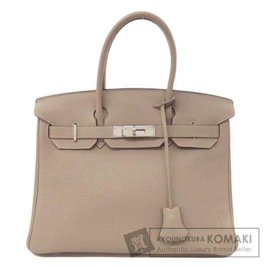 HERMES Birkin 30 SilverHardware Handbag Togo Ladies [Used]