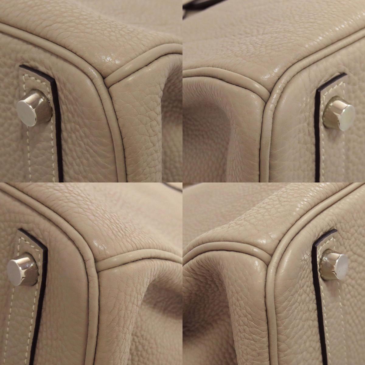 HERMES Birkin 30 SilverHardware Handbag Togo Ladies [Used]