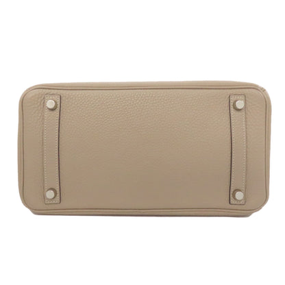 HERMES Birkin 30 SilverHardware Handbag Togo Ladies [Used]