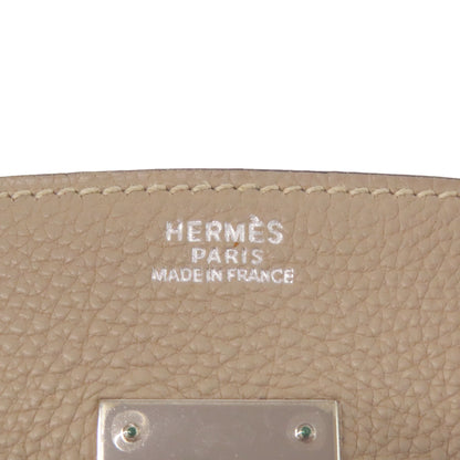 HERMES Birkin 30 SilverHardware Handbag Togo Ladies [Used]