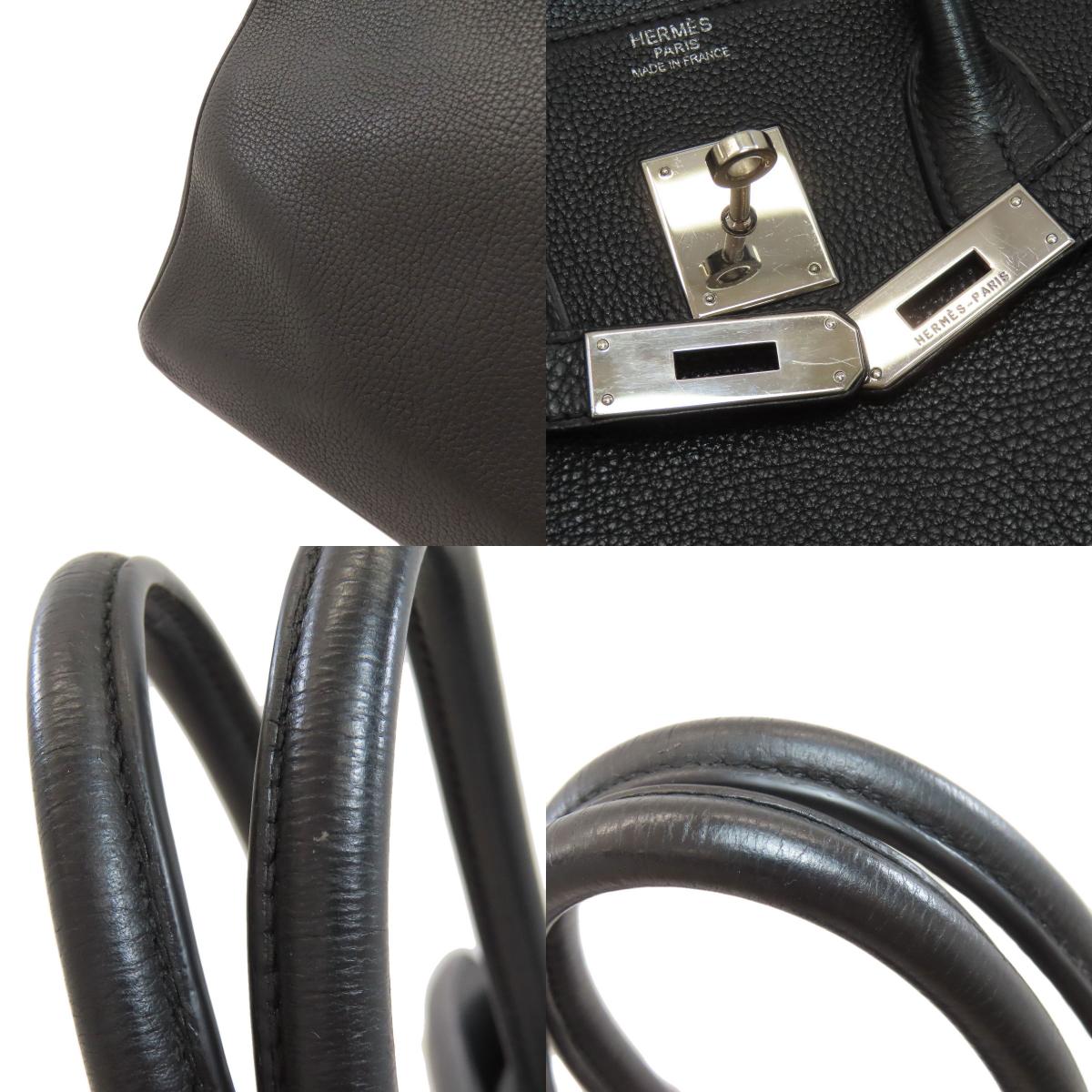 HERMES Birkin 35 SilverHardware Handbag Togo Ladies [Used]