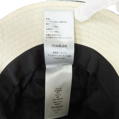 CHRISTIAN DIOR Travis Scott Cactus Jack Dior Bob Hat hat Canvas Ladies [Used]