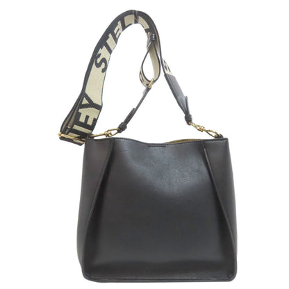 Stella McCartney logo Shoulder Bag Calf Ladies [Used]