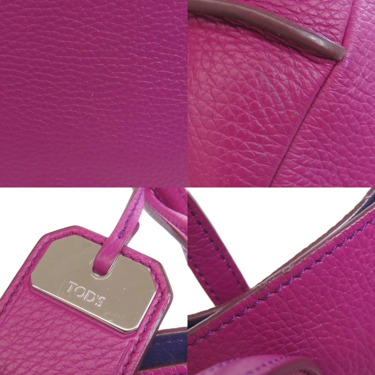 TODS Joy Tote Bag Calf Ladies [Used]