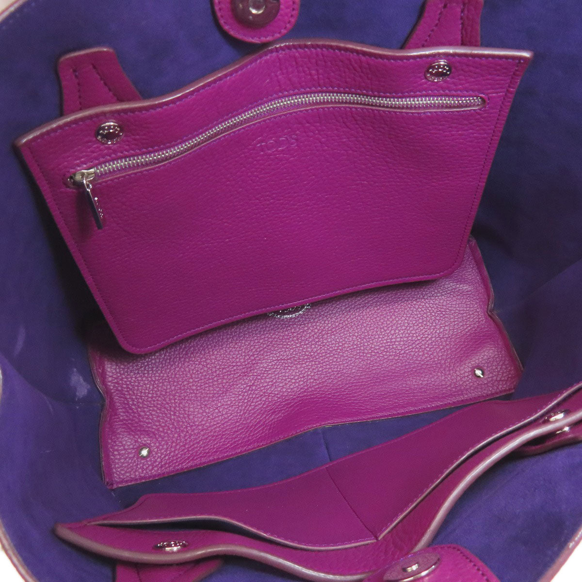 TODS Joy Tote Bag Calf Ladies [Used]