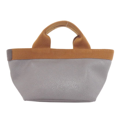 Herve Chapelier Mini bag boat-shaped tote Handbag Cotton Coated CanvasLadies [Used]