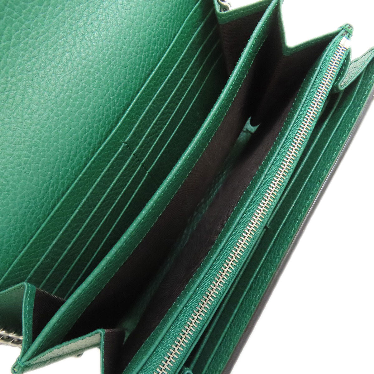 GUCCI 401231 Chain Wallet Dionysus Long wallet (with coin pocket) Leather Ladies [Used]