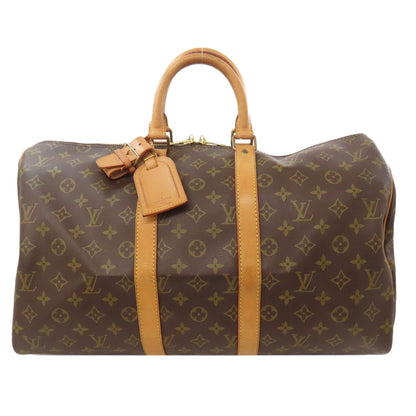 ルイヴィトン M41428 キーポル45 ボストンバッグ モノグラムキャンバス レディース 【中古】【LOUIS VUITTON】