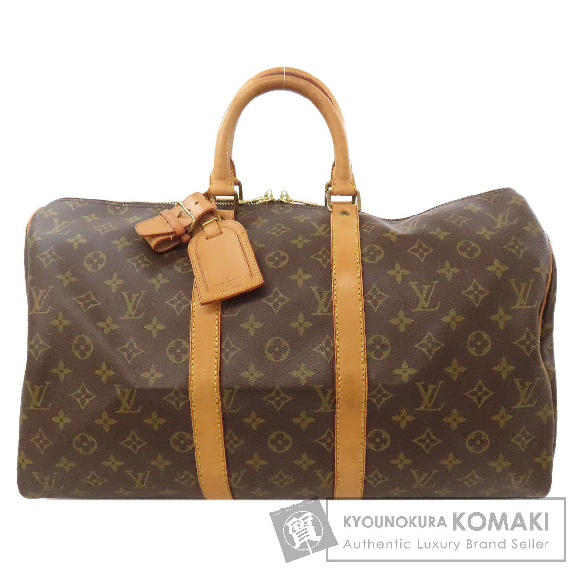ルイヴィトン M41428 キーポル45 ボストンバッグ モノグラムキャンバス レディース 【中古】【LOUIS VUITTON】