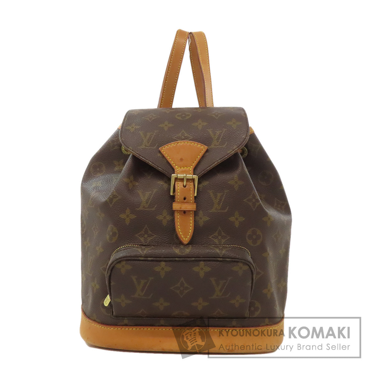 LOUIS VUITTON M51136 Montsourismedium Backpack Â· Daypack Monogram canvas Ladies [Used]