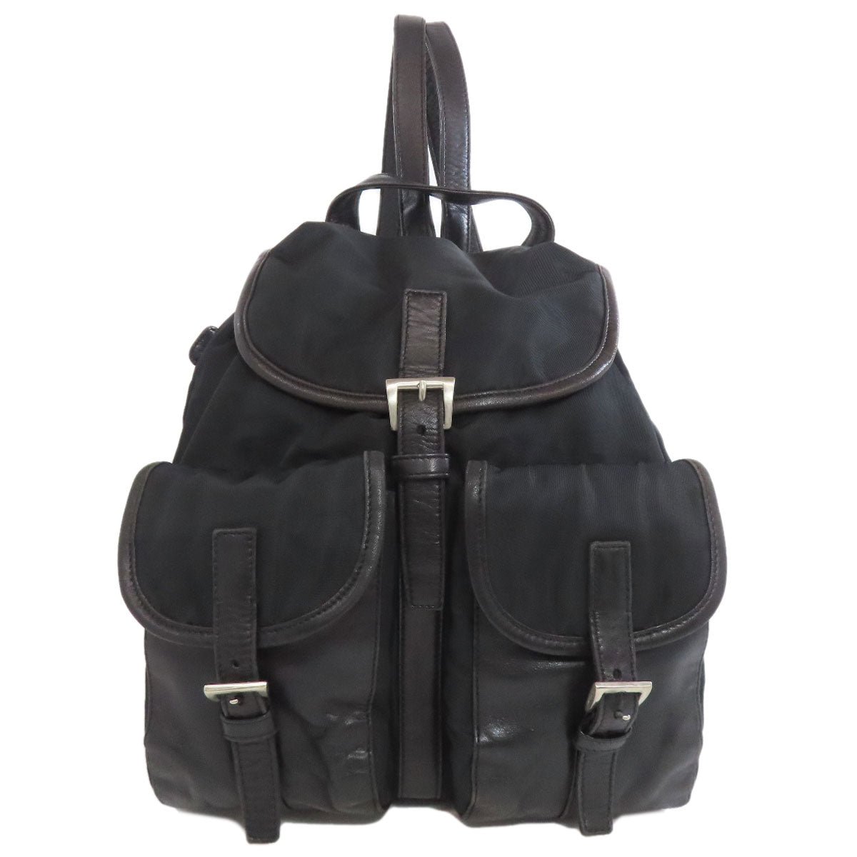 PRADA Logo Hardware Backpack Â· Daypack Nylon Ladies [Used]