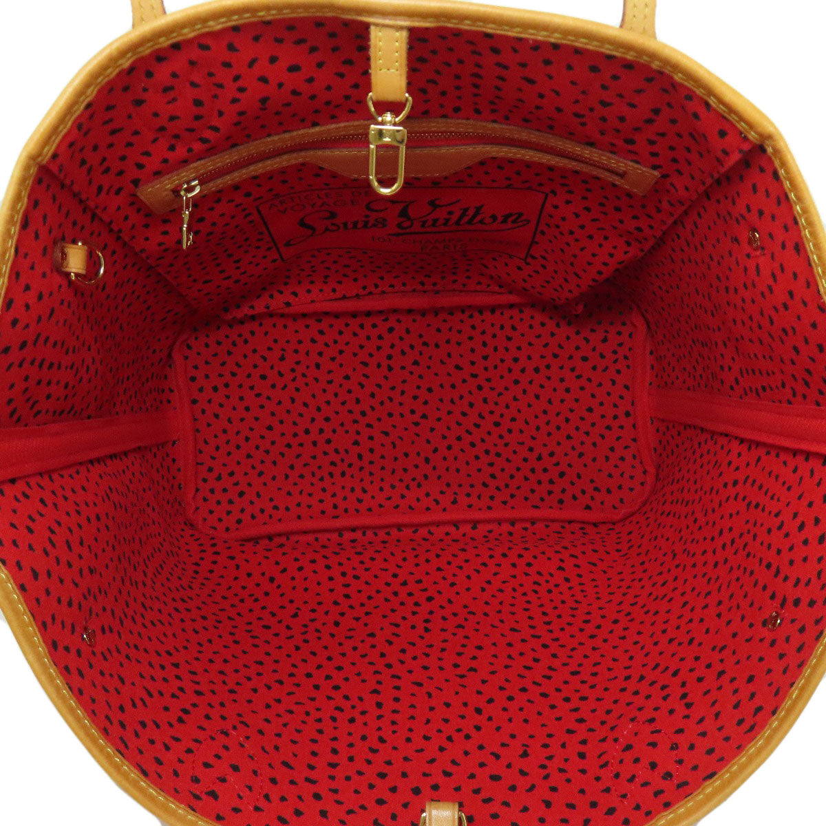 LOUIS VUITTON M40686 Yayoi Kusama collaboration Neverfull MM Tote Bag Monogram canvas Ladies [Used]
