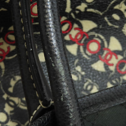 CHANEL Coco Travel SilverHardware Handbag PVC Ladies [Used]