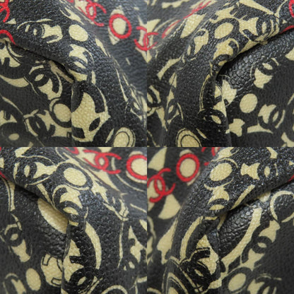 CHANEL Coco Travel SilverHardware Handbag PVC Ladies [Used]