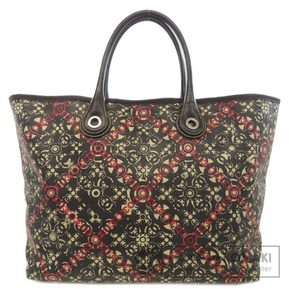 CHANEL Coco Travel SilverHardware Handbag PVC Ladies [Used]