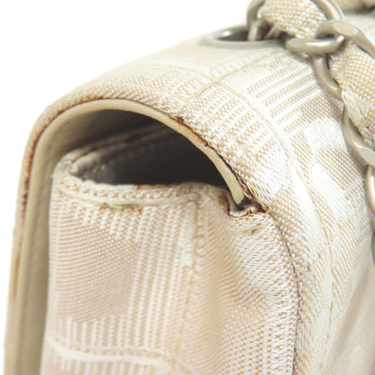 CHANEL New travel line Shoulder Bag Canvas Ladies [Used]