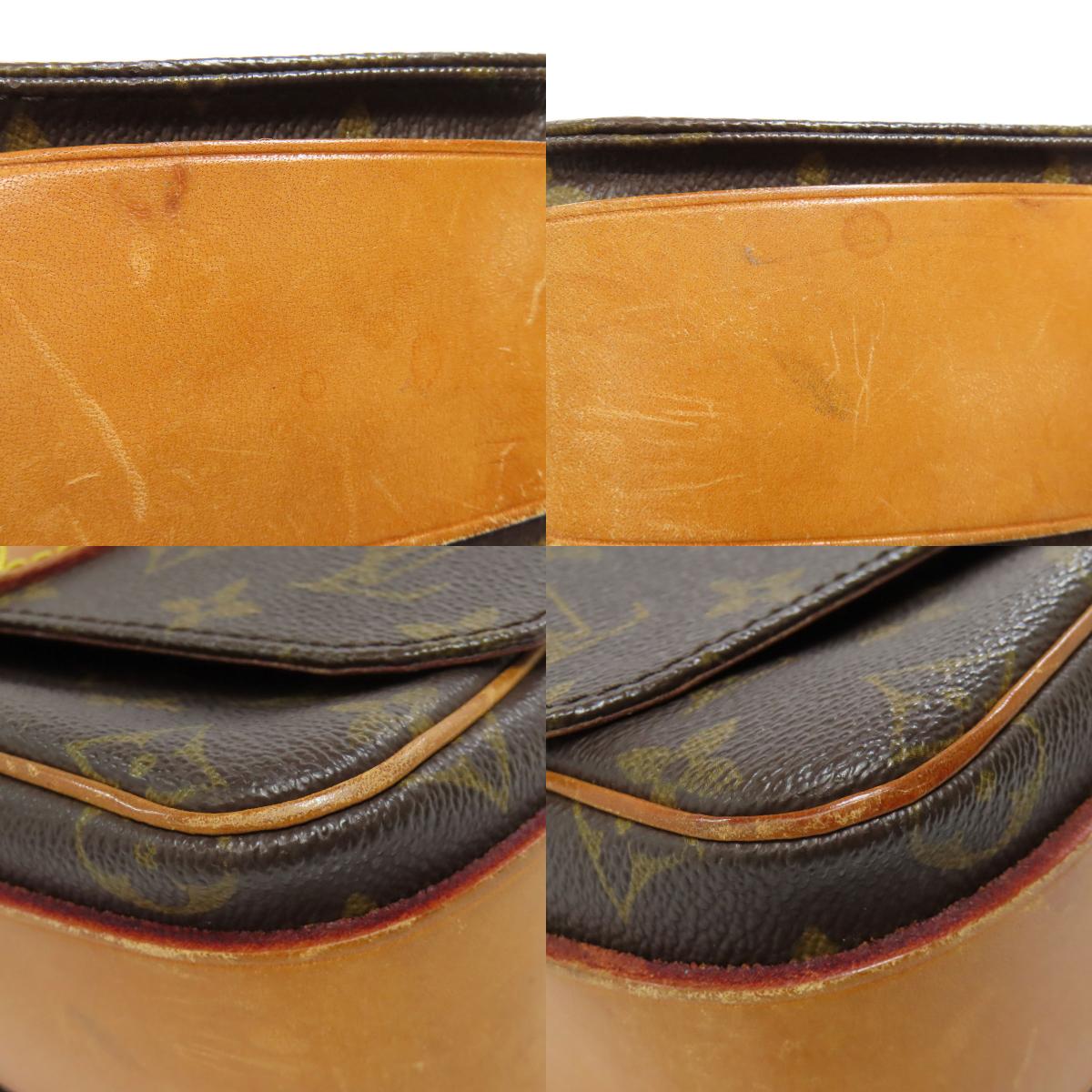 LOUIS VUITTON M51253 Cartouchiere22 Shoulder Bag Monogram canvas Ladies [Used]