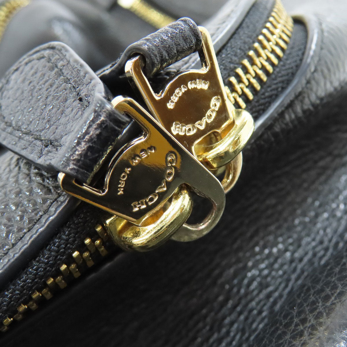 COACH F38288 logo Backpack Â· Daypack Leather Ladies [Used]