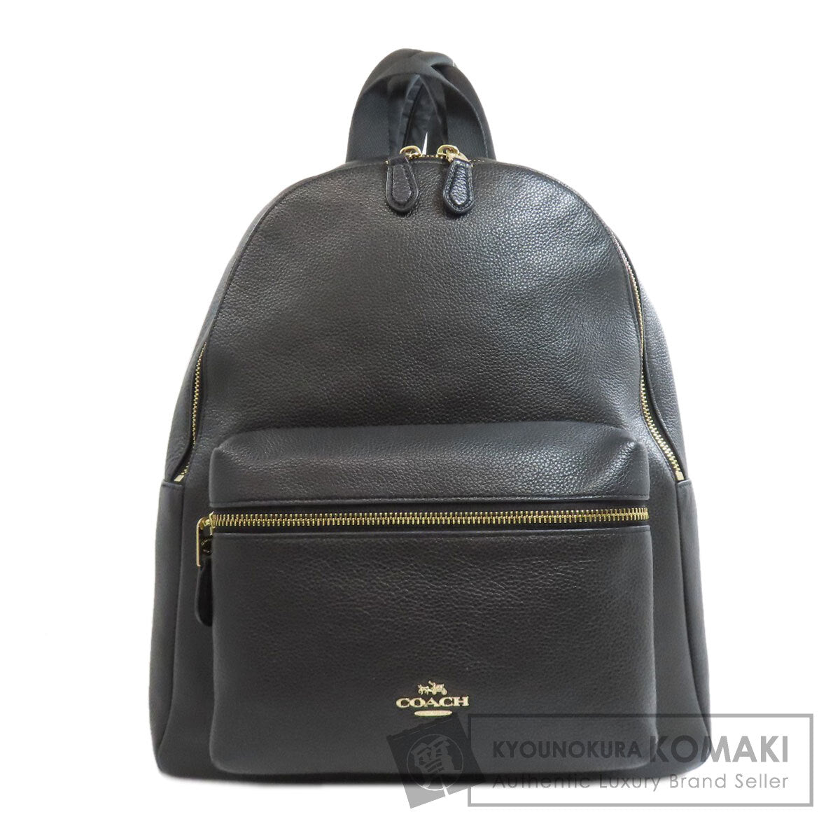 COACH F38288 logo Backpack Â· Daypack Leather Ladies [Used]