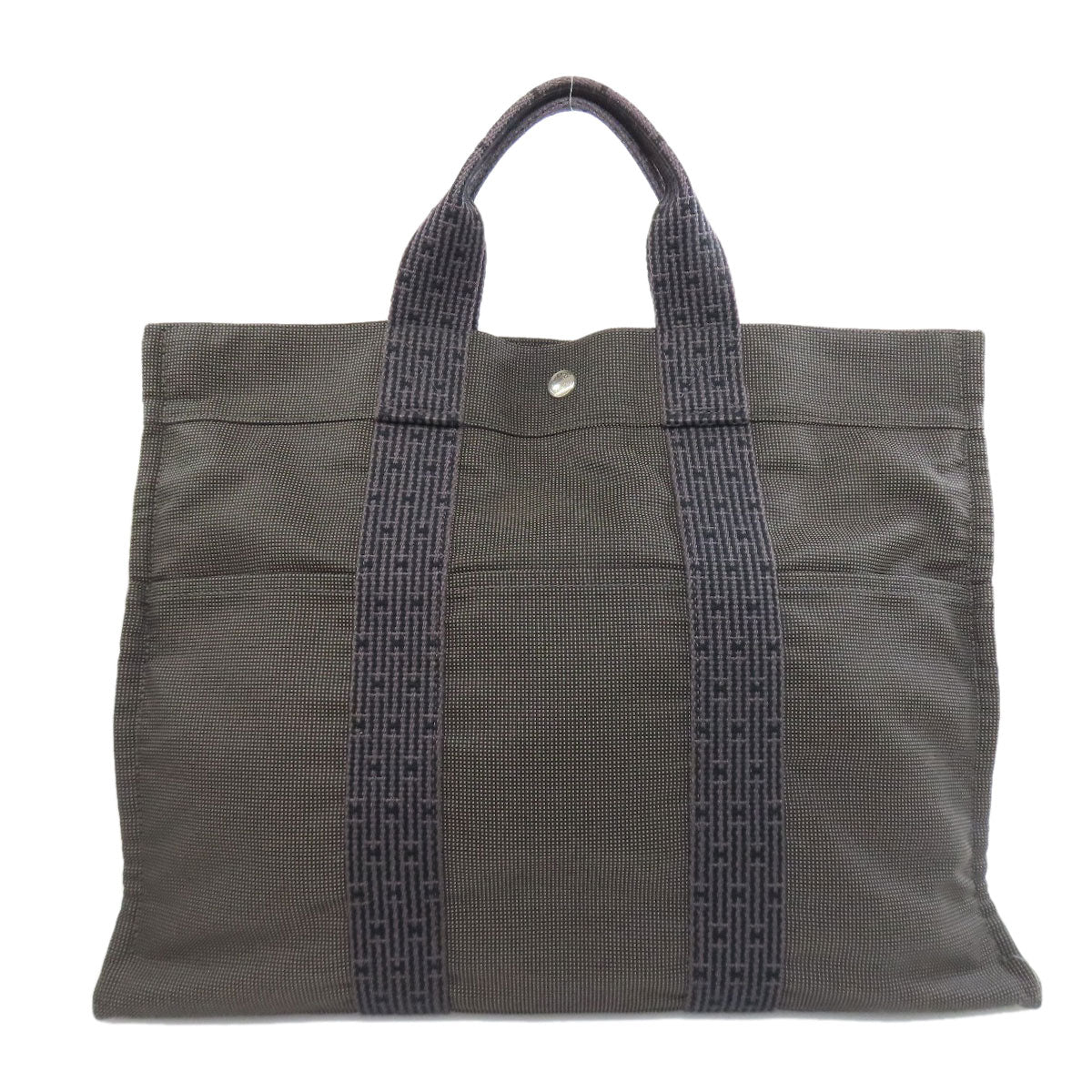 HERMES Her LineMM Tote Bag Canvas Ladies [Used]